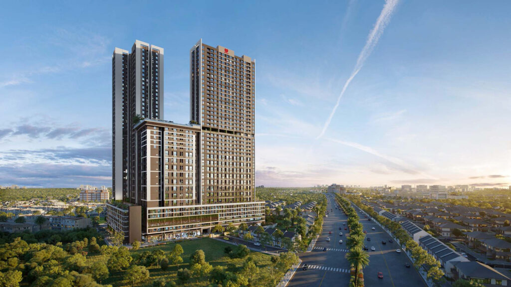 Phối cảnh dự án picity sky park dĩ an a
