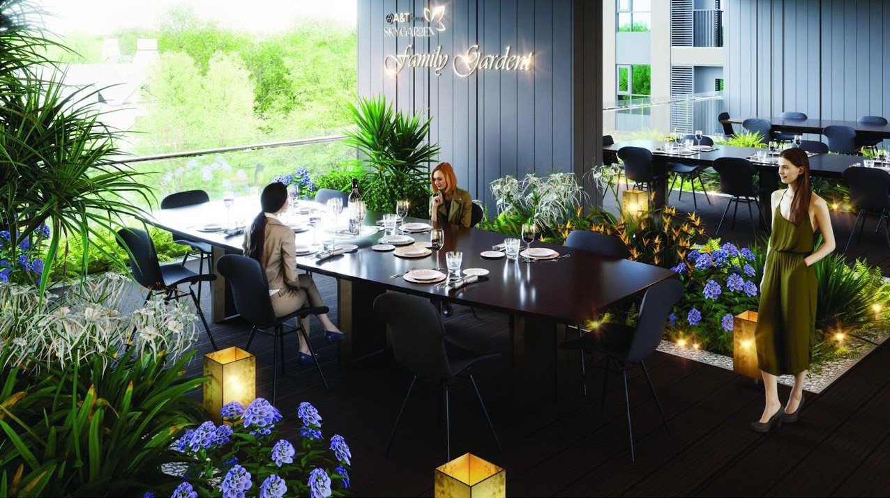 tiện ích dự án at sky garden thuận an