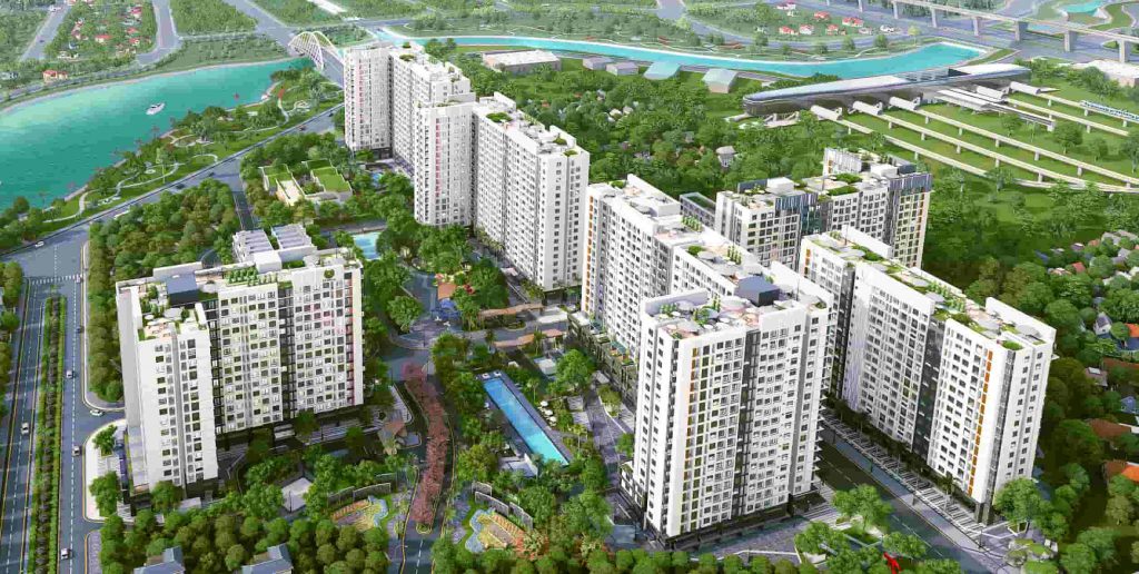 Phối cảnh tổng thể dự án Picity High Park Quận 12