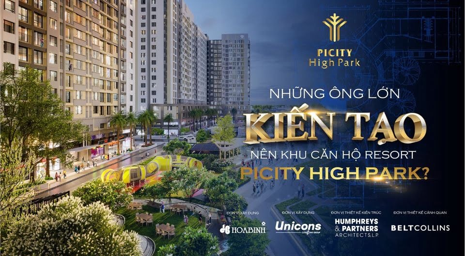 kiến tạo không gian xanh tại picity high park