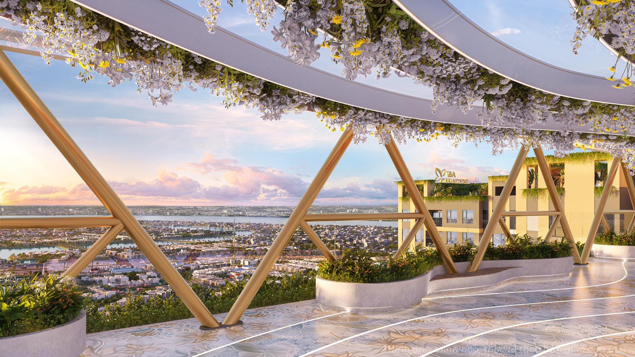 Biểu tường cầu kính at sky garden