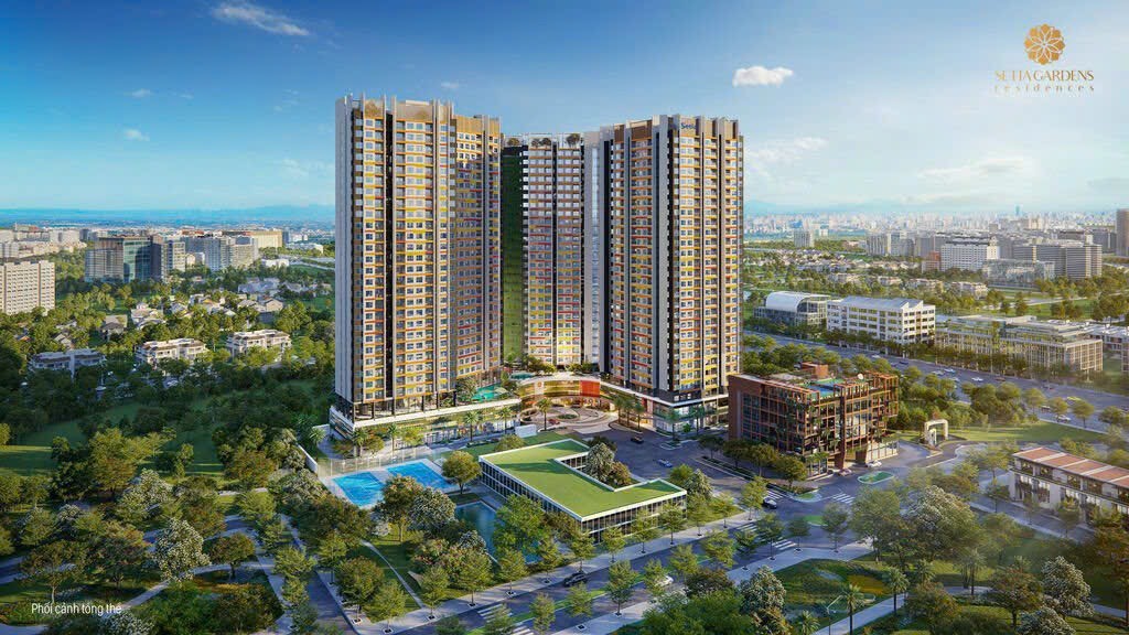 Phối cảnh Setia Gardens Residences