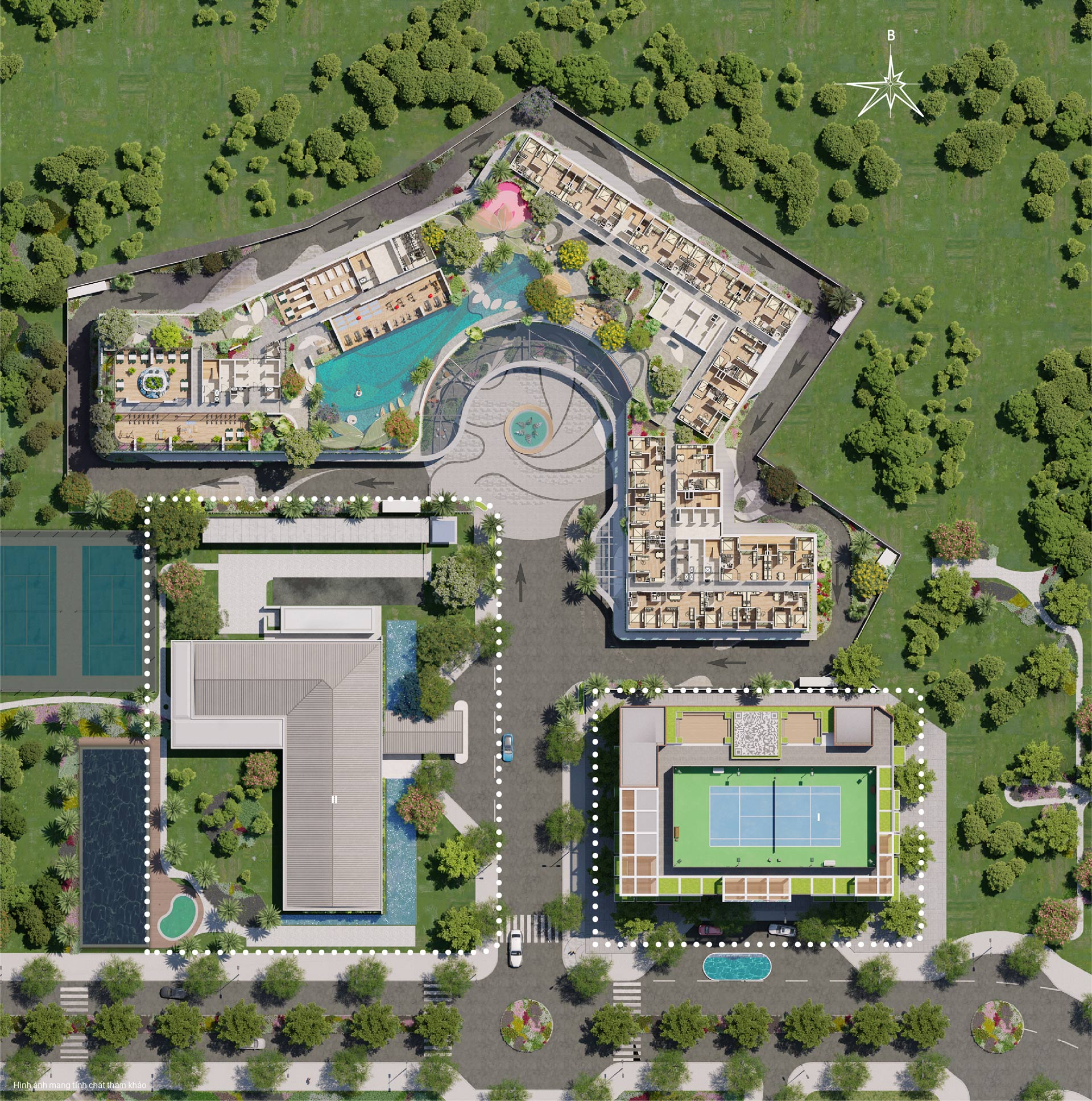 Mặt bằng chi tiết căn hộ Setia Gradens Residences