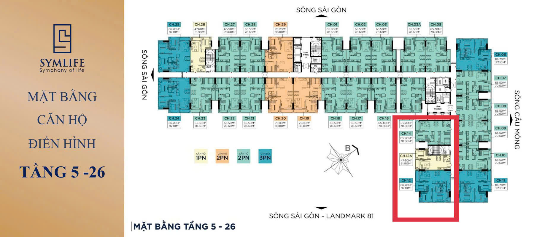 Cac ma can View Tay Nam