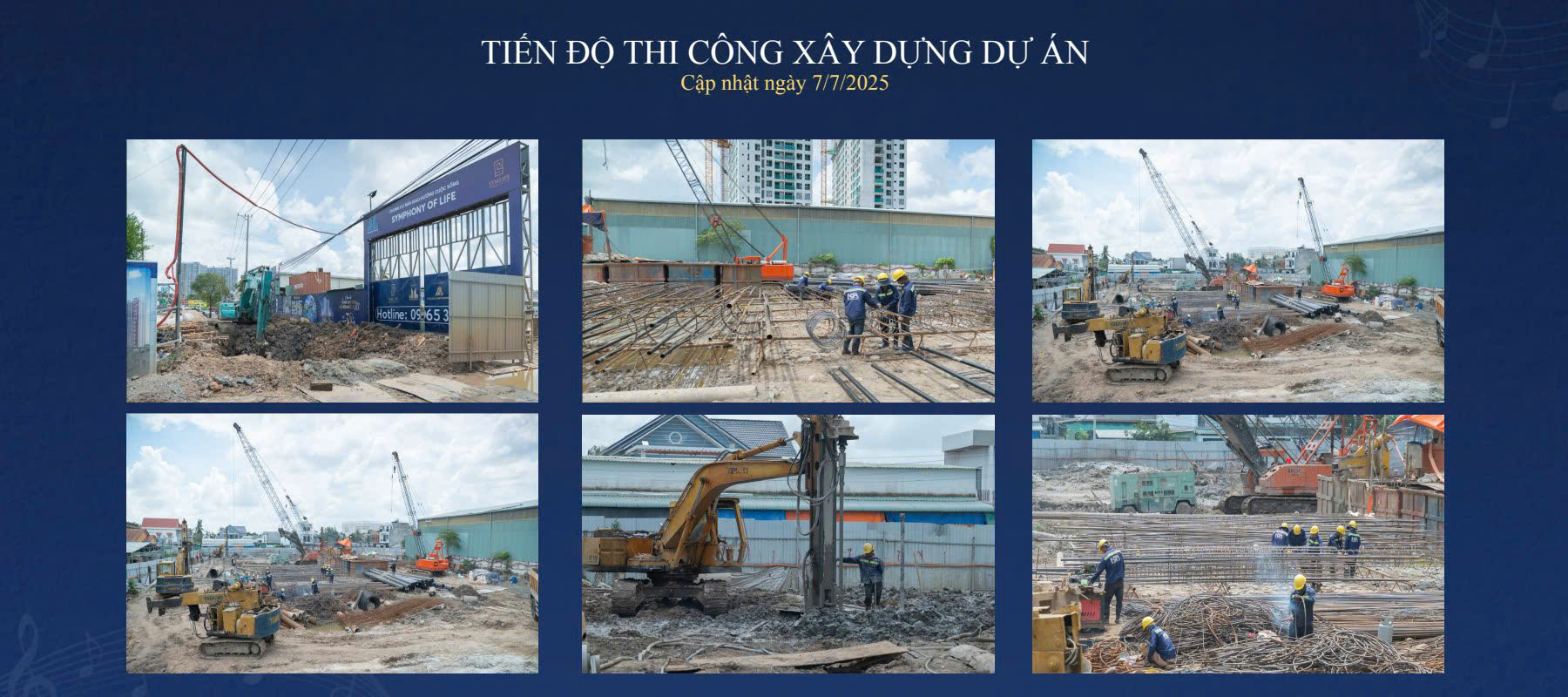 Dự Án Căn Hộ Symlife Thuận An Tien do xay dung Can Ho Symlife Thang 72025